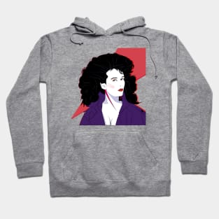 Jacket Lady 80s Patrick Nagel Hoodie